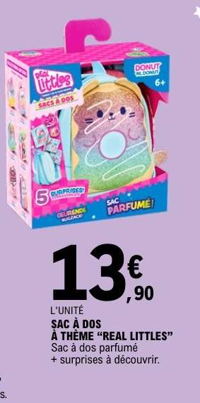 SAC À DOS À THÈME “REAL LITTLES”