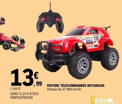 Voiture télécommandée Mitsubishi