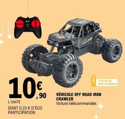 VÉHICULE OFF ROAD IRON CRAWLER