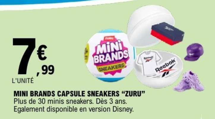 MINI BRANDS CAPSULE SNEAKERS “ZURU”