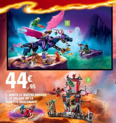 Rontu le Maître Dragon / Le Village de la Tempête Draconique