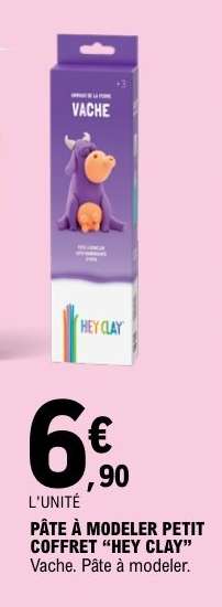 PÂTE À MODELER PETIT COFFRET “HEY CLAY”
