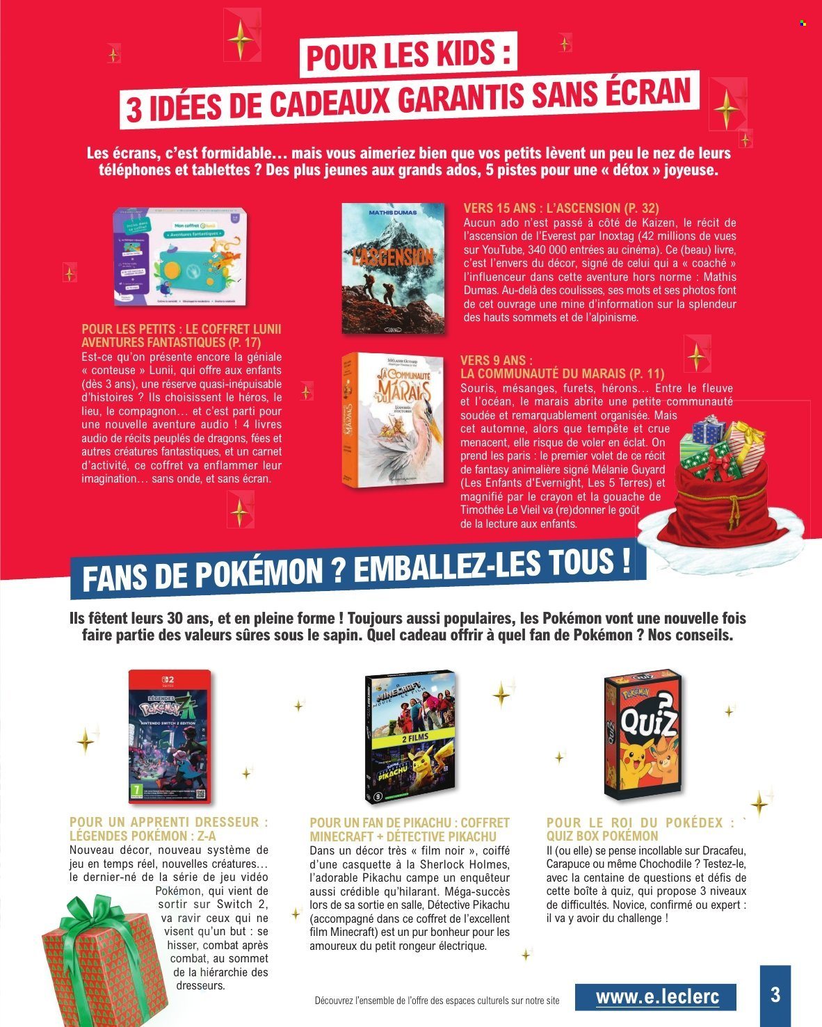 Catalogue E.Leclerc - 11/11/2025 - 20/12/2025. Page 3