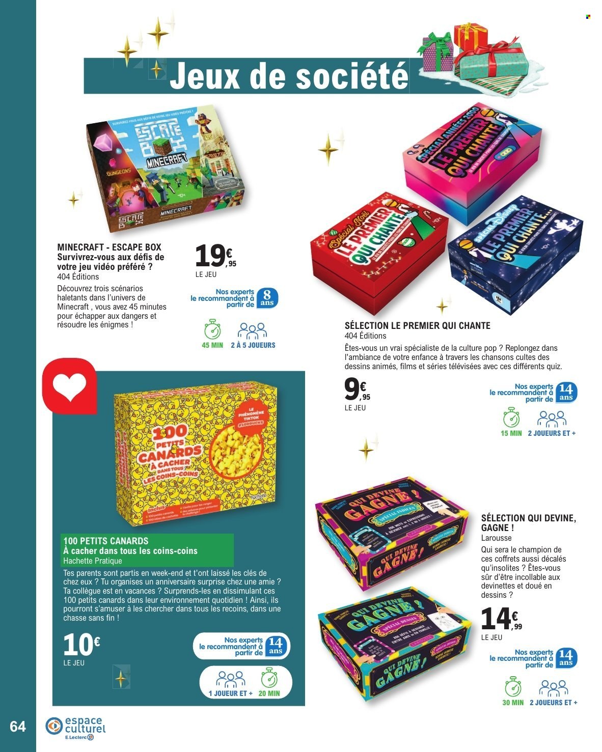 Catalogue E.Leclerc - 11/11/2025 - 20/12/2025. Page 64