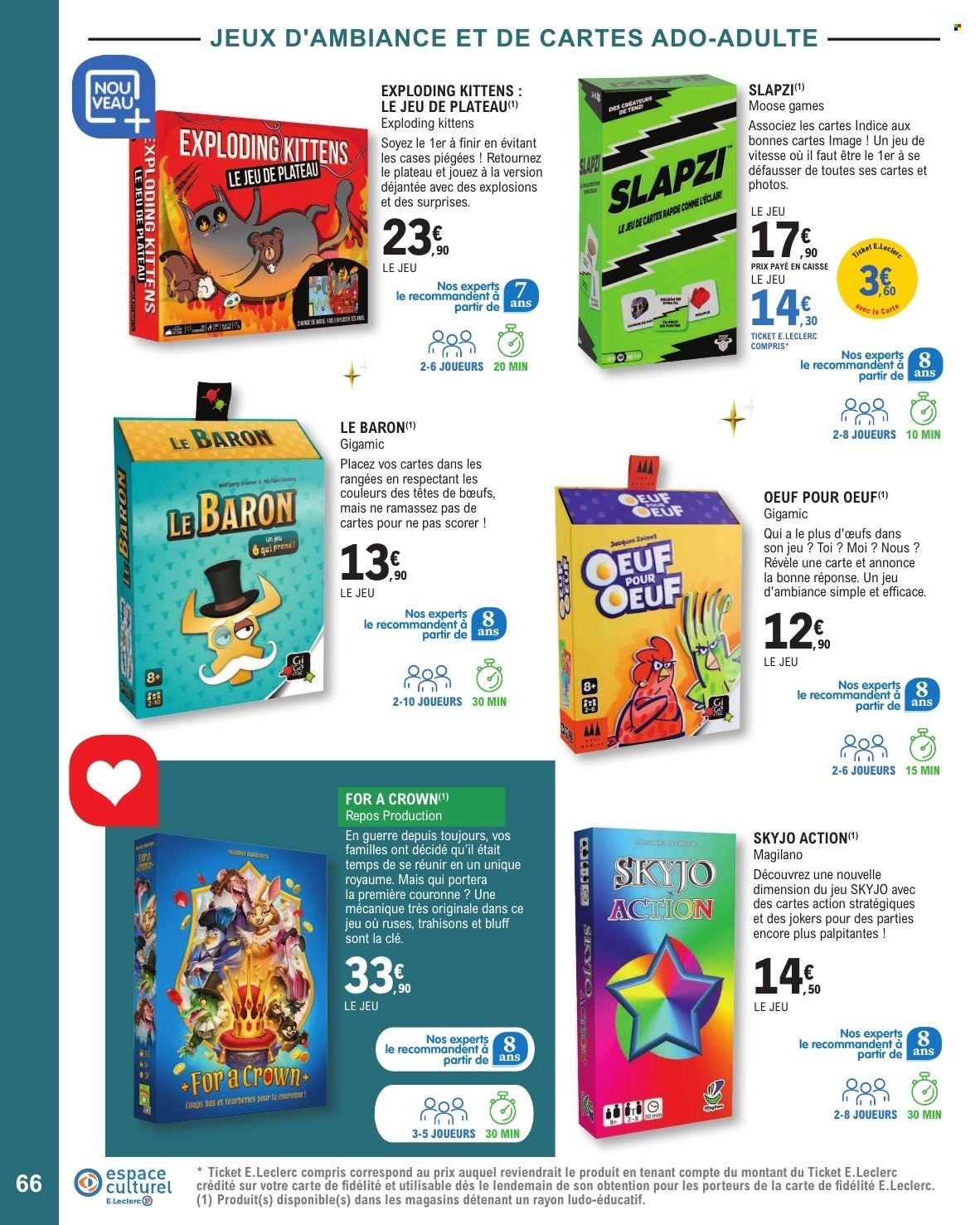 Catalogue E.Leclerc - 11/11/2025 - 20/12/2025. Page 66