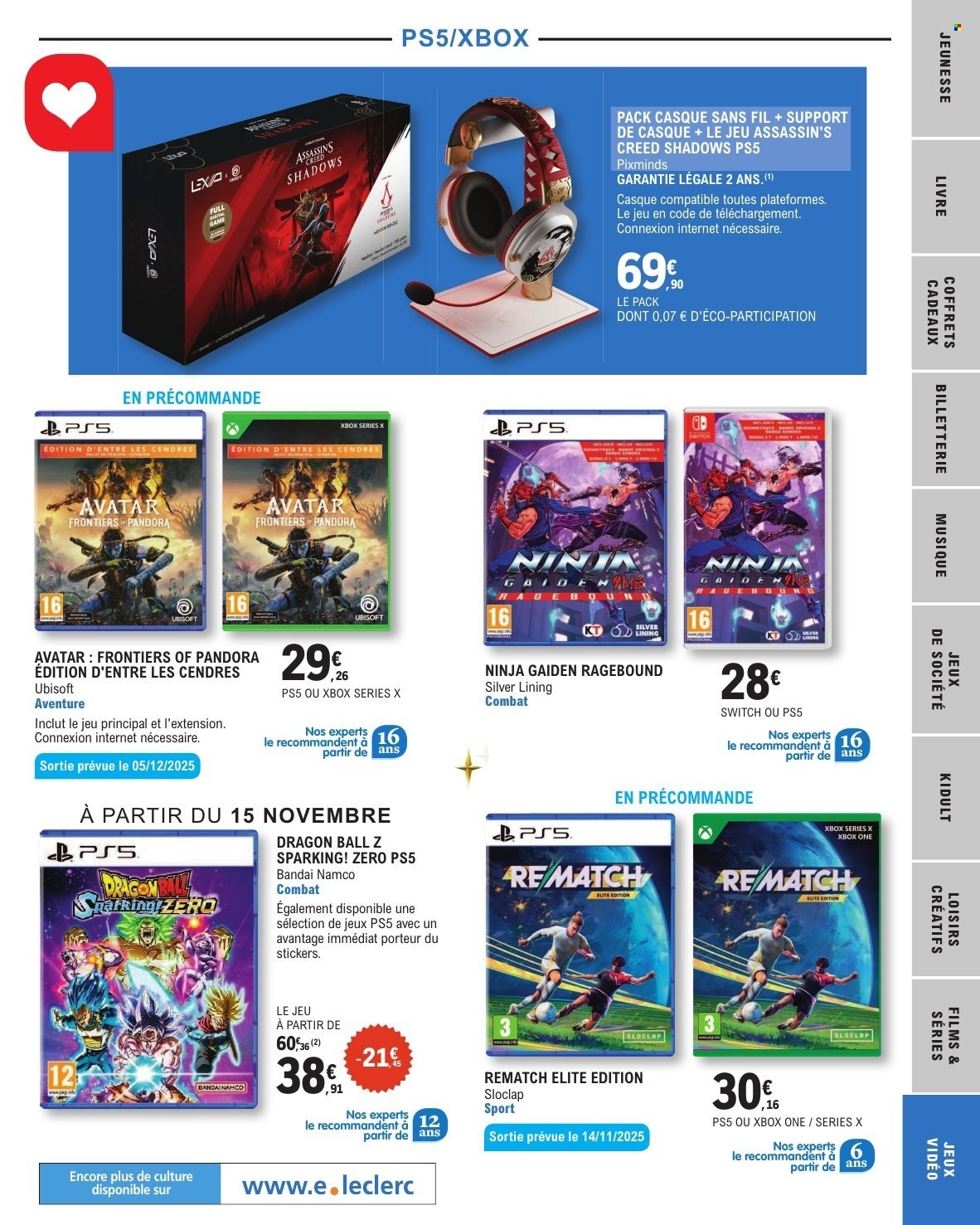 Catalogue E.Leclerc - 11/11/2025 - 20/12/2025. Page 95