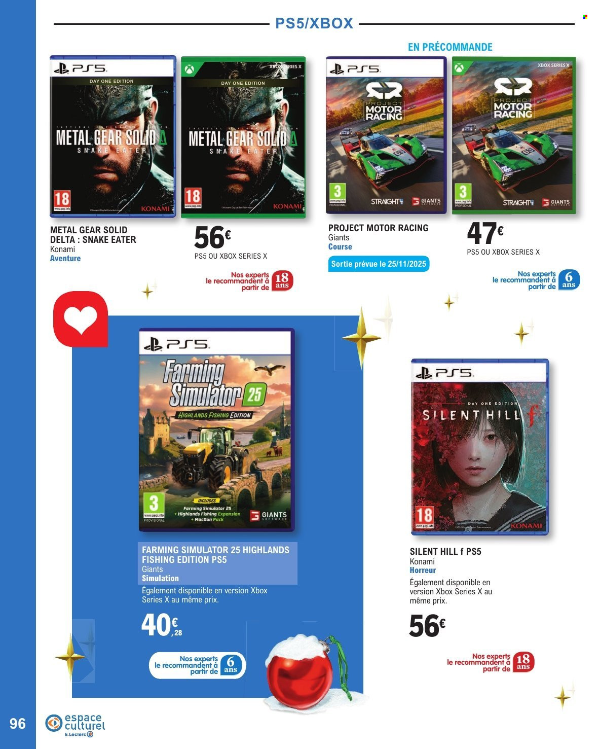 Catalogue E.Leclerc - 11/11/2025 - 20/12/2025. Page 96