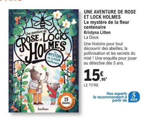 UNE AVENTURE DE ROSE ET LOCK HOLMES