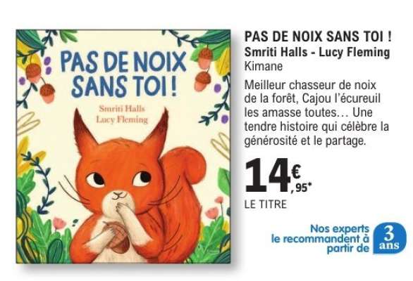 PAS DE NOIX SANS TOI !