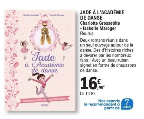 JADE À L'ACADÉMIE DE DANSE