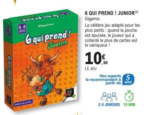 6 QUI PREND ! JUNIOR
