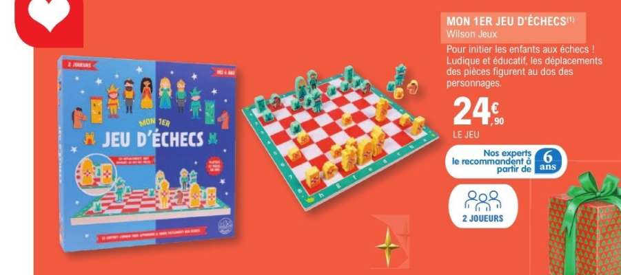 MON 1ER JEU D'ÉCHECS