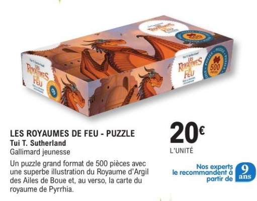 LES ROYAUMES DE FEU - PUZZLE