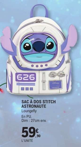 SAC À DOS STITCH ASTRONAUTE