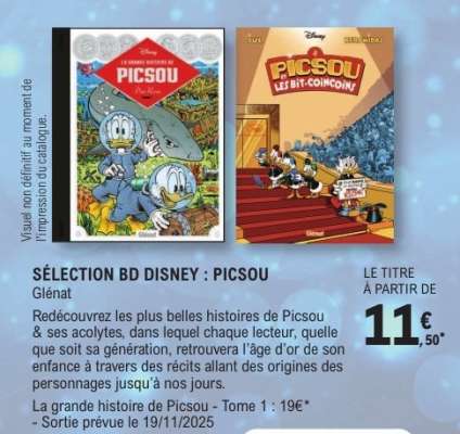 SÉLECTION BD DISNEY : PICSOU