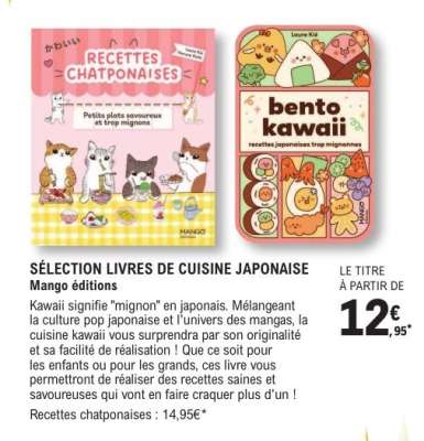 Sélection Livres de Cuisine Japonaise