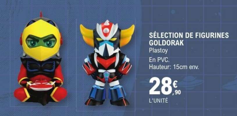 SÉLECTION DE FIGURINES GOLDORAK