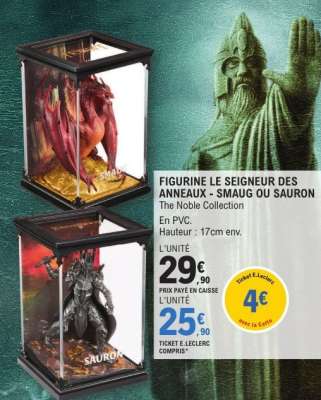 FIGURINE LE SEIGNEUR DES ANNEAUX - SMAUG OU SAURON