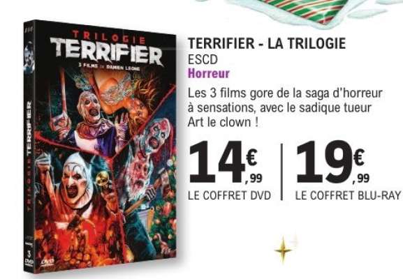 TERRIFIER - LA TRILOGIE