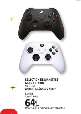 SÉLECTION DE MANETTES SANS FIL XBOX