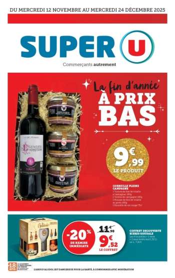 Catalogue SUPER U - 12/11/2025 - 24/12/2025.