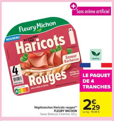 Végétranches Haricots rouges