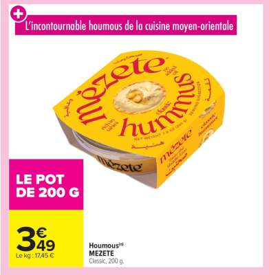 Houmous MEZETE