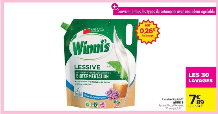 Lessive liquide WINNI'S