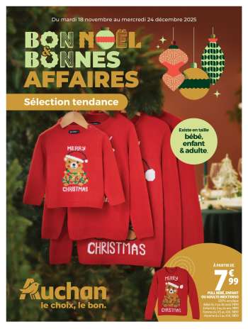Catalogue Auchan - 18/11/2025 - 24/12/2025.
