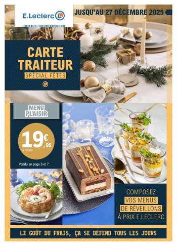 Catalogue E.Leclerc - 18/11/2025 - 31/12/2025.