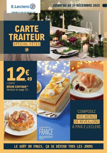 Catalogue E.Leclerc - 18/11/2025 - 31/12/2025.