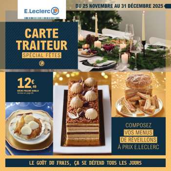 Catalogue E.Leclerc - 18/11/2025 - 31/12/2025.