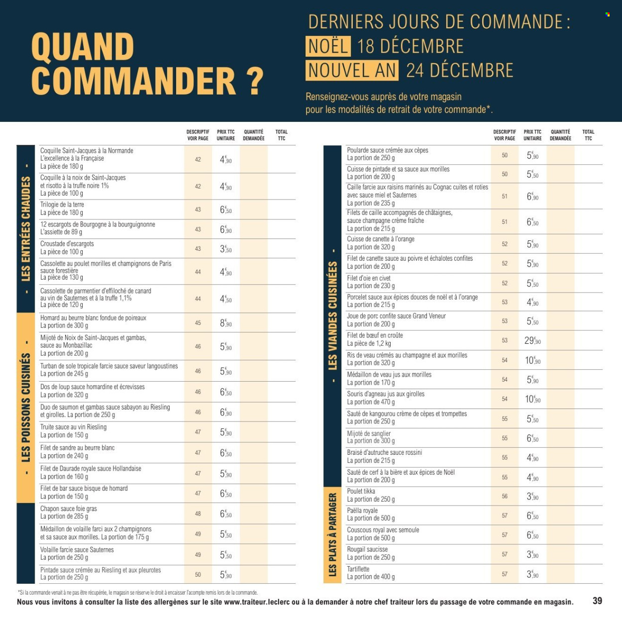 Catalogue E.Leclerc - 18/11/2025 - 31/12/2025. Page 39