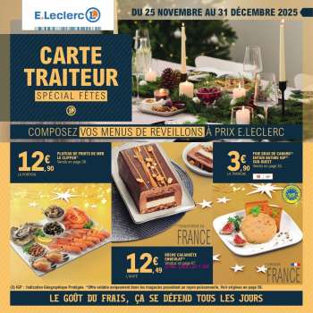 Catalogue E.Leclerc - 18/11/2025 - 31/12/2025.