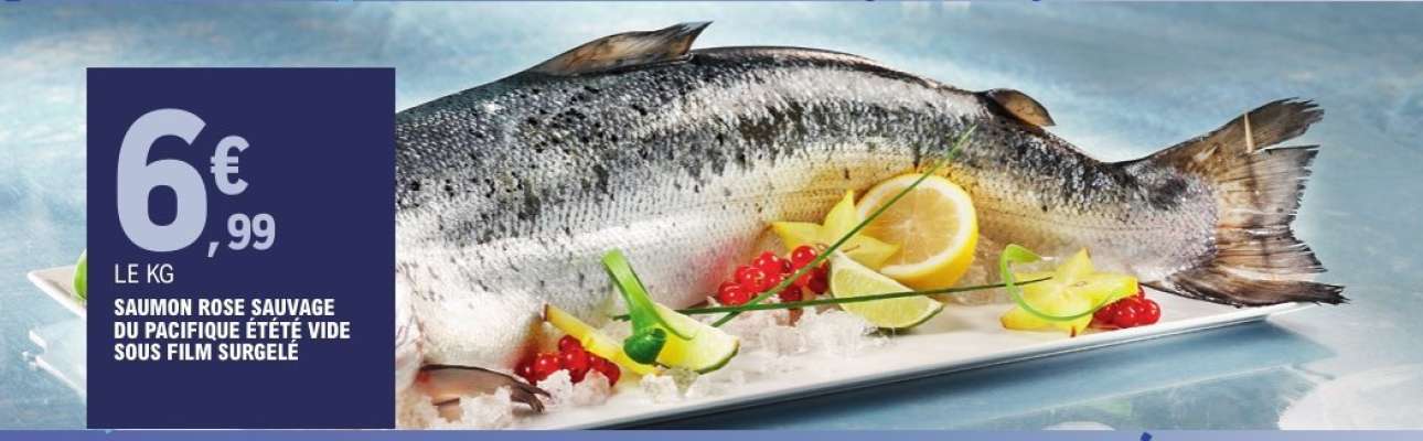 Saumon rose sauvage du Pacifique