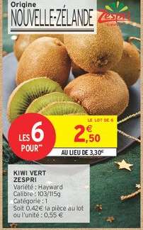 Kiwi Vert Zespri