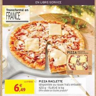 PIZZA RACLETTE