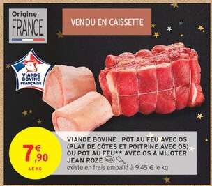 Viande Bovine Pot au Feu avec Os