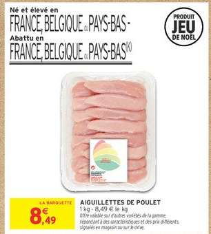 Aiguillettes De Poulet