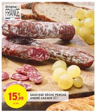 Saucisse Sèche Perche "André Cazaux"
