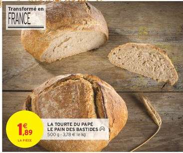 LA TOURTE DU PAPÉ LE PAIN DES BASTIDES