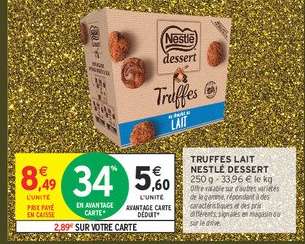 TRUFFES LAIT NESTLÉ DESSERT
