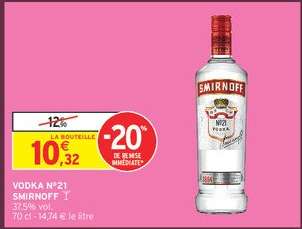 Vodka N°21 Smirnoff