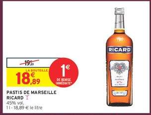 Pastis de Marseille 'Ricard'
