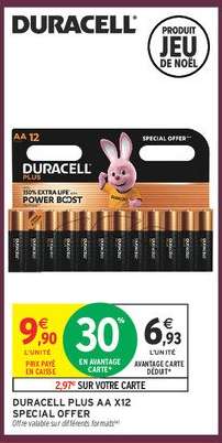 DURACELL PLUS AA X12