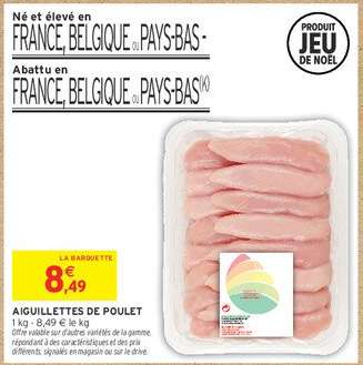 Aiguillettes De Poulet