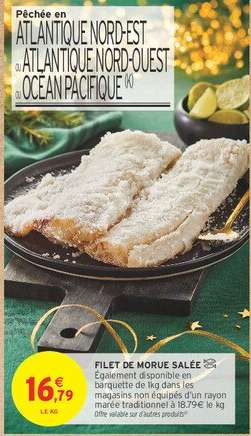 FILET DE MORUE SALÉE