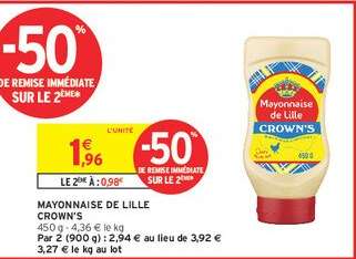 Mayonnaise de Lille CROWN'S