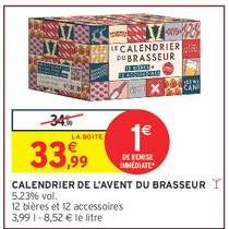 Calendrier de l'Avent du Brasseur