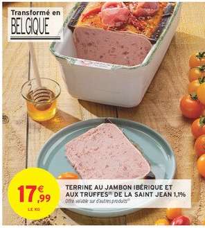 Terrine au Jambon Ibérique et aux Truffes de La Saint Jean 1,1%
